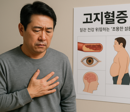 고지혈증, 초기 증상…예방 위한 실천 방안은?
